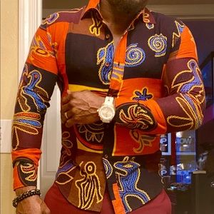 Men’s Tribal Shirt.